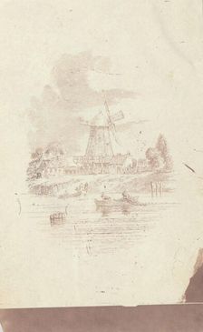 Villaggio, 1839. Creator: William Henry Fox Talbot