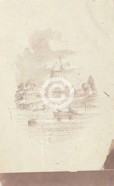 Villaggio, 1839. Creator: William Henry Fox Talbot.