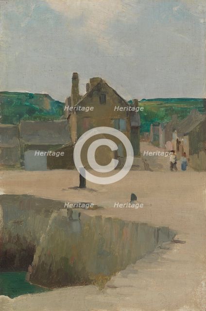 Village, 1886-1887. Creator: Eero Jarnefelt.