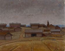Village, 1930. Creator: Per ake Laurén