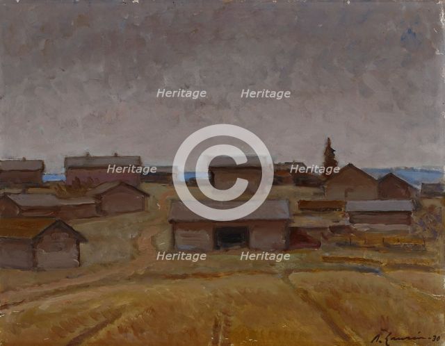 Village, 1930. Creator: Per ake Laurén.