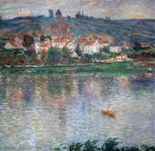 Village Vétheuil 1901. Artist: Claude Monet