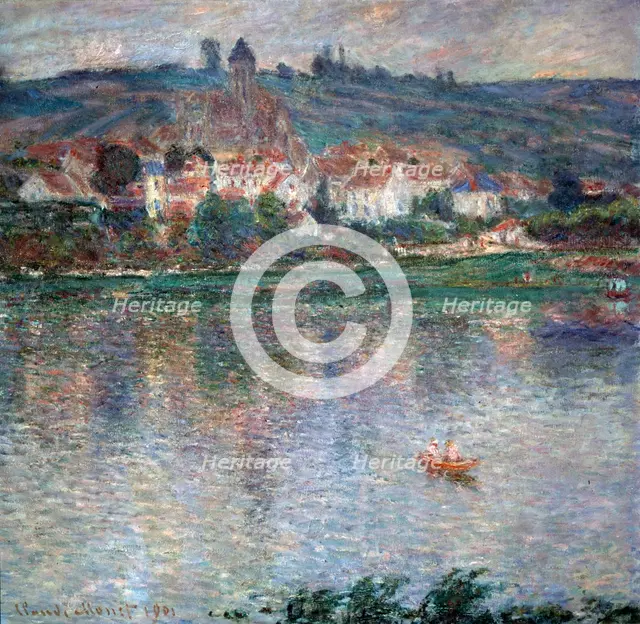 Village Vétheuil', 1901. Artist: Claude Monet