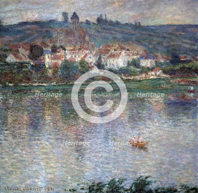 Village Vétheuil', 1901. Artist: Claude Monet