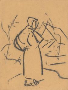 Village woman, 1931. Creator: Zolo Palugyay