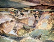 Village among the Rocks 1910. Artist: Henri Victor Gabriel Le Fauconnier