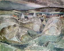 Village among the Rocks c1910. Artist: Henri Victor Gabriel Le Fauconnier
