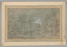 Village Among the Trees, c. 1560. Creator: Unknown