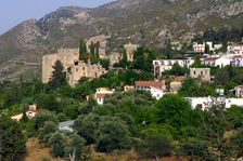 Village and abbey of Bellapais, North Cyprus