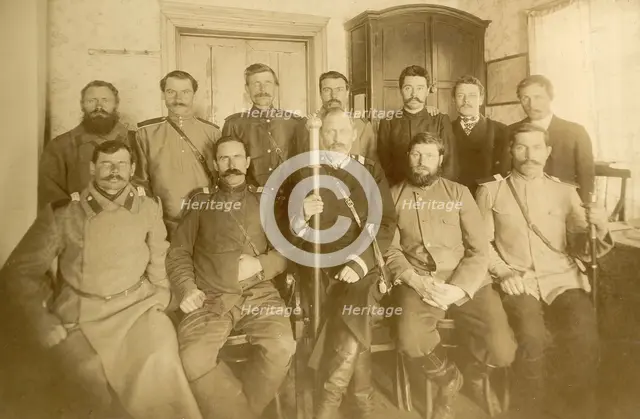 Village and Settlements Chiefs, 1909. Creator: Nikolai Georgievich Katanaev.