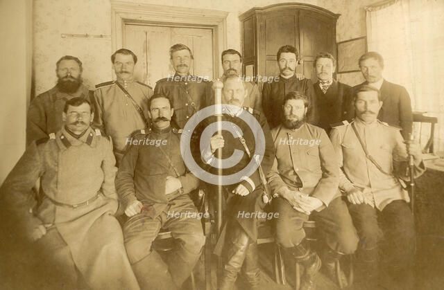 Village and Settlements Chiefs, 1909. Creator: Nikolai Georgievich Katanaev.