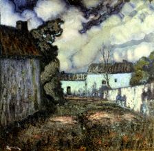 Village at night Creator: Nicolau Raurich Petre