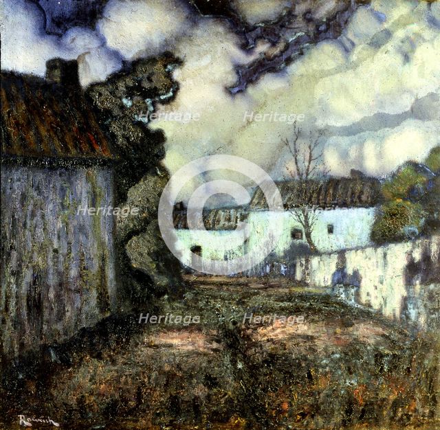 'Village at night'. Creator: Nicolau Raurich Petre.