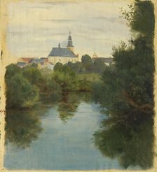Village church, 1850-1900. Creator: Jan Nowopacký