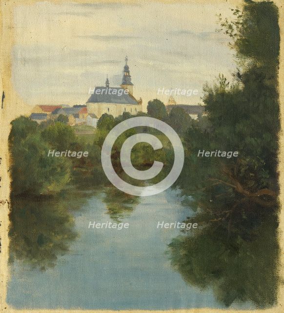 Village church, 1850-1900. Creator: Jan Nowopacký.