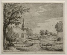 Village Church. Creator: Jan van Goyen (Dutch, 1596-1656)