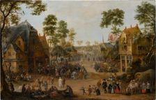 Village Church Festival, c1645. Creator: Pieter Bruegel the Elder