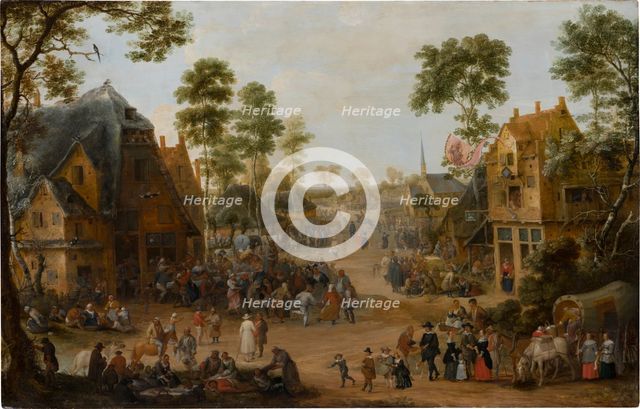 Village Church Festival, c1645. Creator: Pieter Bruegel the Elder.