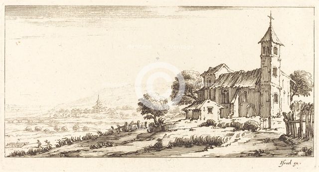 Village Church, in or after 1635. Creator: Unknown.