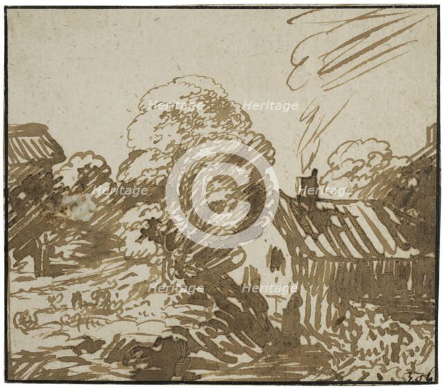 Village. Creator: Hendrik Goudt.