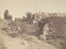Village de Murols, 1854. Creator: Edouard Baldus