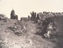 Village de Murols, 1854, printed 1979. Creator: Edouard Baldus