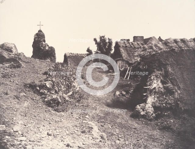 Village de Murols, 1854, printed 1979. Creator: Edouard Baldus.