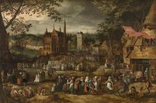 Village Fair, 1610. Creator: David Vinckboons