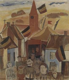 Village fair, 1930. Creator: Gustave De Smet