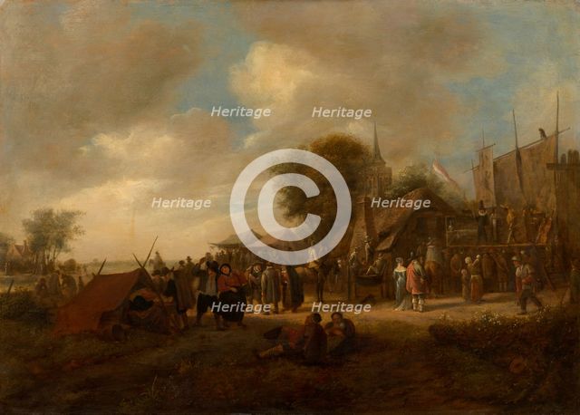 Village Fair, c1650-1651. Creator: Jan Steen.