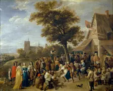 Village Feast, c1650. Creator: David Teniers II