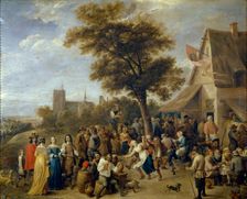 Village Feast, c1650. Creator: David Teniers II