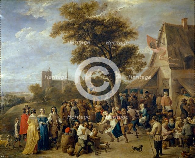 Village Feast, c1650. Creator: David Teniers II.