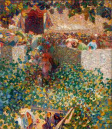 Village Festival, 1912-1913. Creator: Nomellini, Plinio (1866-1943)