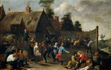 Village Festival and Feast, 1637. Creator: David Teniers II