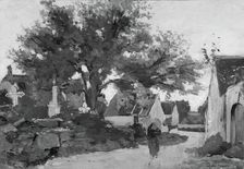 Village in Brittany, 1844. Creator: Charles Francois Daubigny
