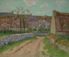 Village in Clohars 1898. Creator: Henri Moret