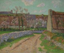 Village in Clohars 1898. Creator: Henri Moret