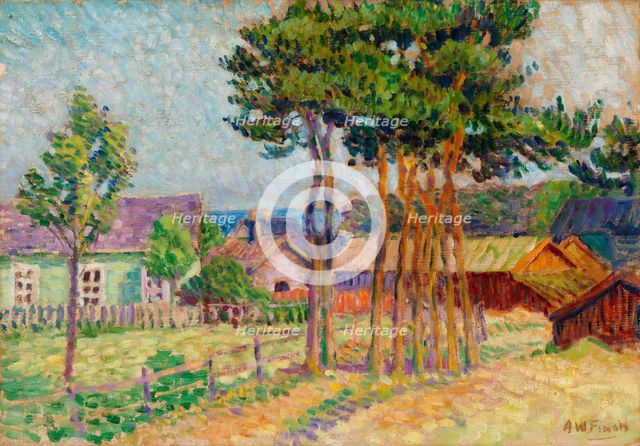 Village Landscape, 1897-1930. Creator: Alfred William Finch.
