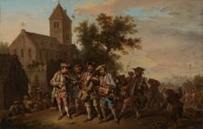 Village Musicians, c1764. Creator: Johann Conrad Seekatz
