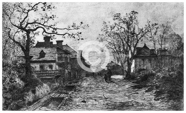 'Village of Artemare', c1820-1890 (1924). Artist: Adolphe Appian