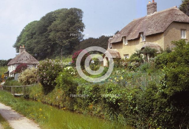 Village of Littlebredy, Dorset, 20th century. Artist: CM Dixon.
