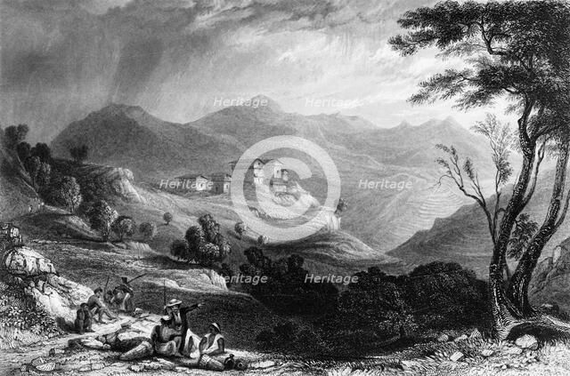 'Village of Naree', 1845. Creator: Unknown.