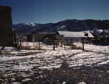 Village of Placita near Penasco, Taos Co., New Mexico, 1943. Creator: John Collier