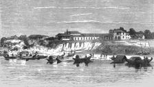 Village on the Parana; Frontier Adventures in the Argentine Republic 1875. Creator: Unknown