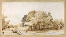 Village Road c1650. Artist: Rembrandt Harmensz van Rijn