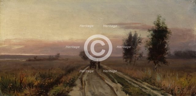 Village Road. Creator: Isaak Levitan.