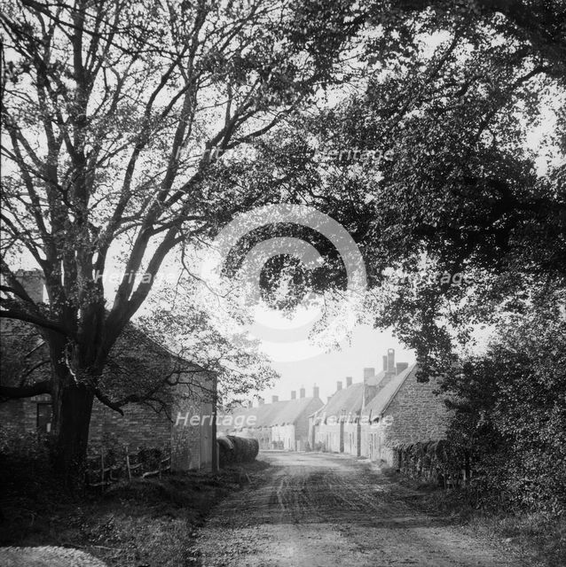 Village Road, possibly Ireland, c1890s. Creator: Robert Augustus Henry L'Estrange.