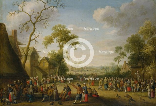 Village Scene, 1637. Creator: Joost Cornelisz Droochsloot.