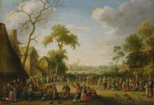 Village Scene, 1637. Creator: Joost Cornelisz Droochsloot